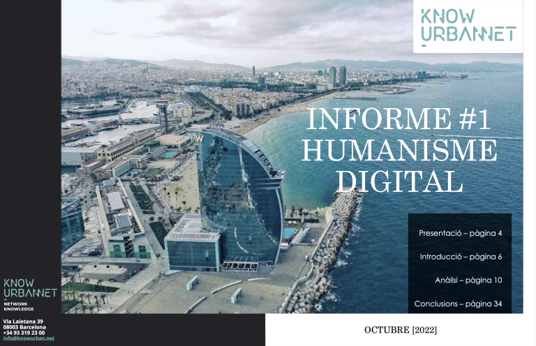 Informe #1: Humanisme Digital
